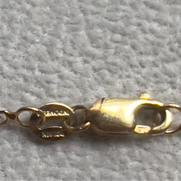 NEVER WORN 14K GOLD 30″ MULTI STONE NECKLACE - Picture 3 of 7